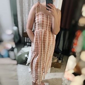 Aerie | gauze midi dress